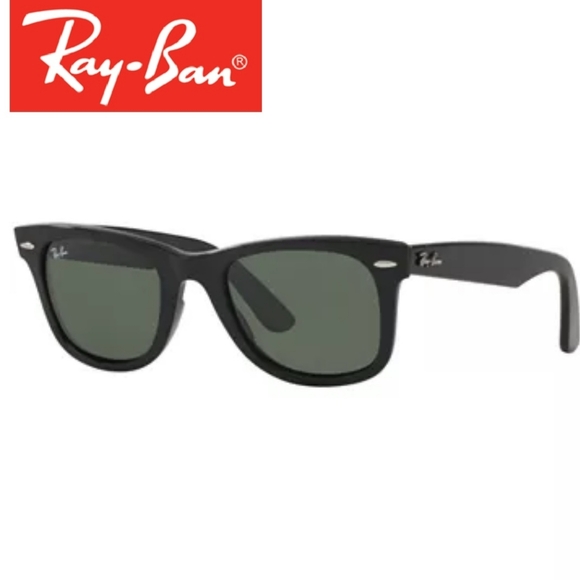 RayBan Wayfarer Black RB2140 Men & Women - Picture 1 of 15